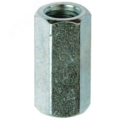 Купить Гайка М10х30 соединительная в Казани Гайка М10х30 соединительная