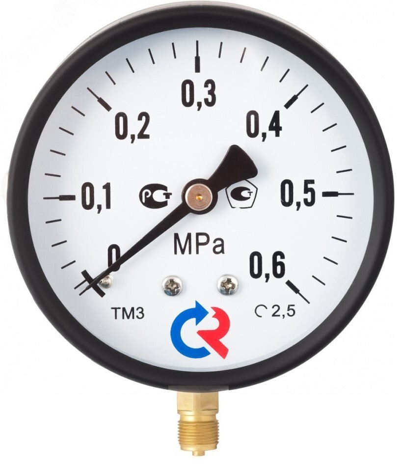 Манометр общетехнический радиальный ТМ-810Р.00 01.6 МРа М20х1.5 кл.1.5