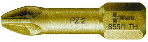 Бита торсионная 855/1 TH PZ экстратвердые хвостовик 1/4 C 6.3 PZ 3 x 25 мм