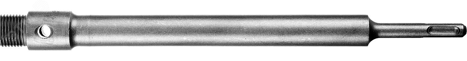 Державка для бур коронки с хвостовиком SDS Plus, L-300мм,резьба М22,конусное крепление центрир сверла