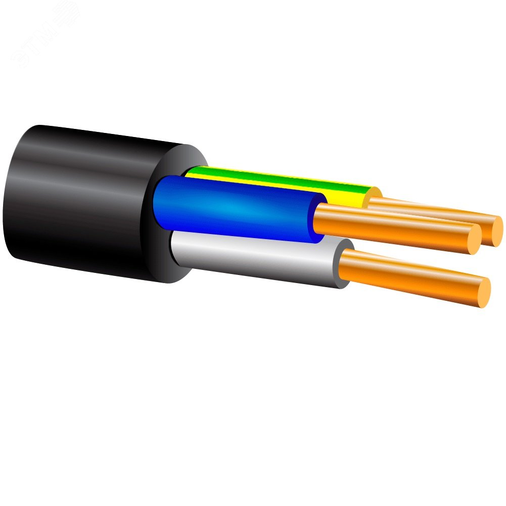 Кабель силовой ВВГнг(А)-LS 3х6ок (N, PE) — 0.66 ТРТС