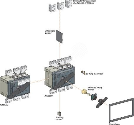 РУКОЯТКА ЧЕРНАЯ INS/INV2000 2500