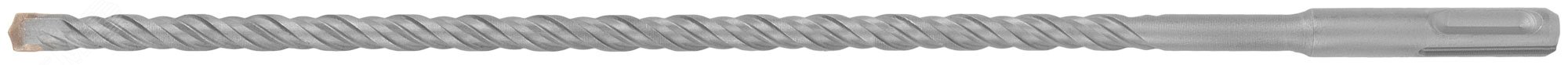 Бур по бетону SDS PLUS, Профи, W-образная вставка, двойная спираль, 8 х 310 мм