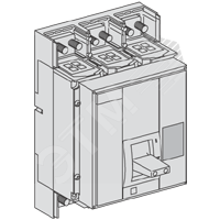 Выключатель NS1000 NA 4p фиксированный в сборе переднее присоединение