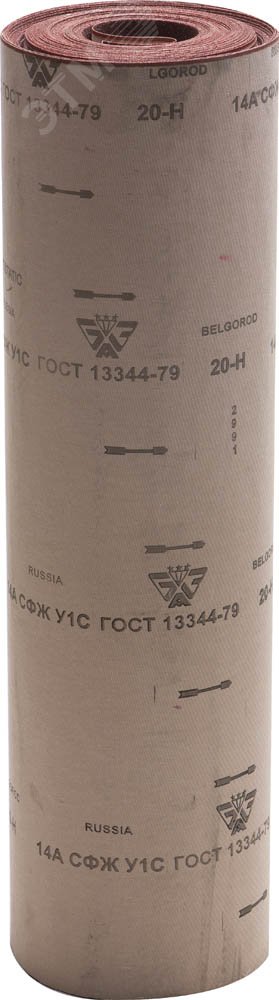 Рулон шлифовальный, на тканевой основе, водостойкий, KK19XW 20-H (Р70), 775 мм, 30 м