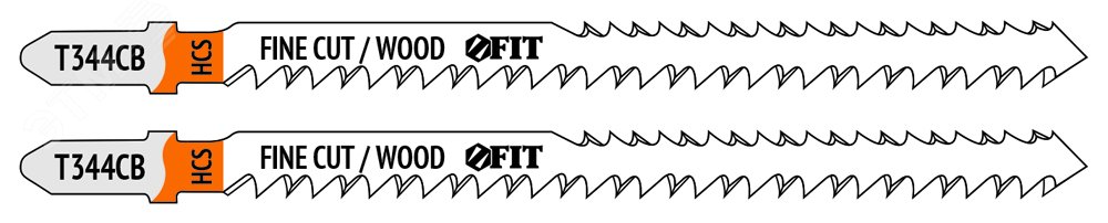 Полотна по дереву двусторонние, HCS, шлифованные под свободным углом зубья, 116/90 мм (T344CB), 2 шт.