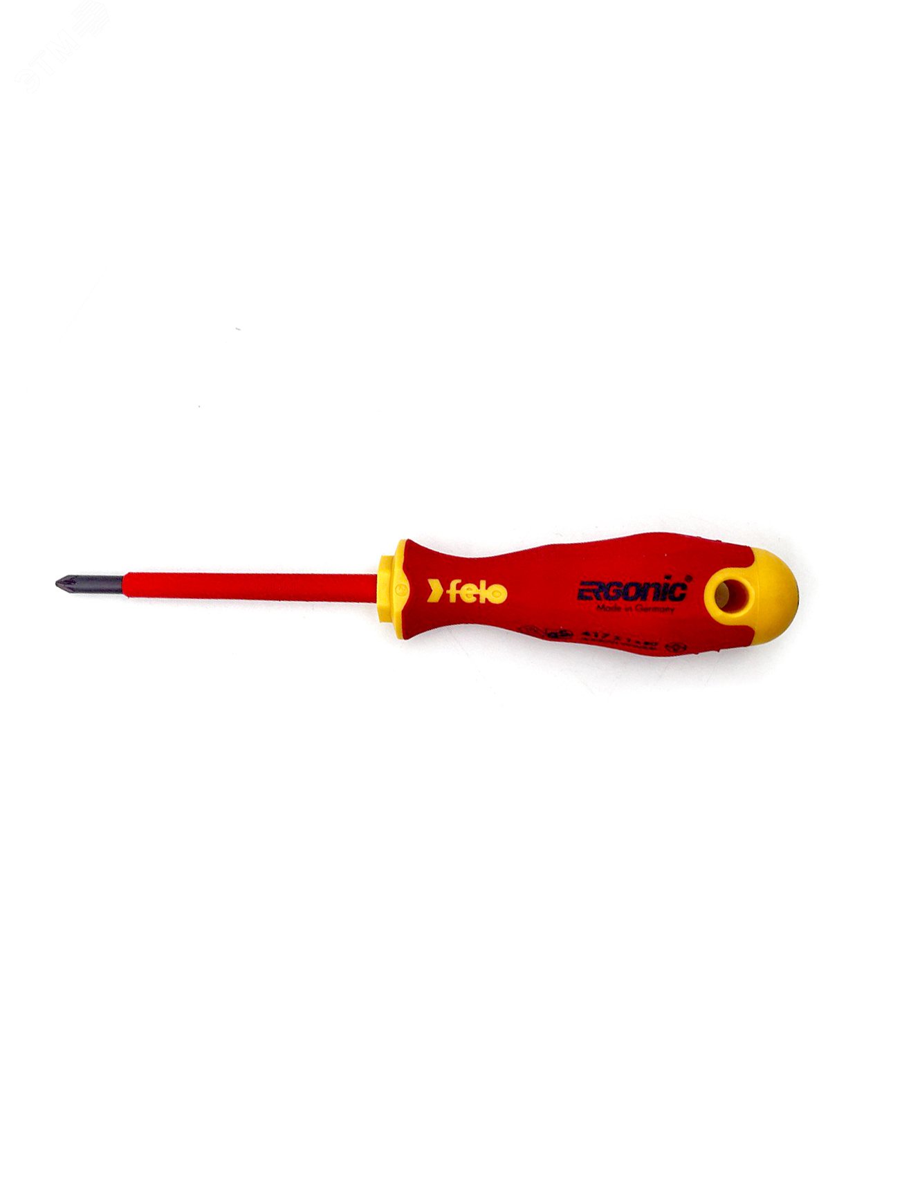 Отвертка диэлектрическая Ergonic крестовая +/- Z 1X80