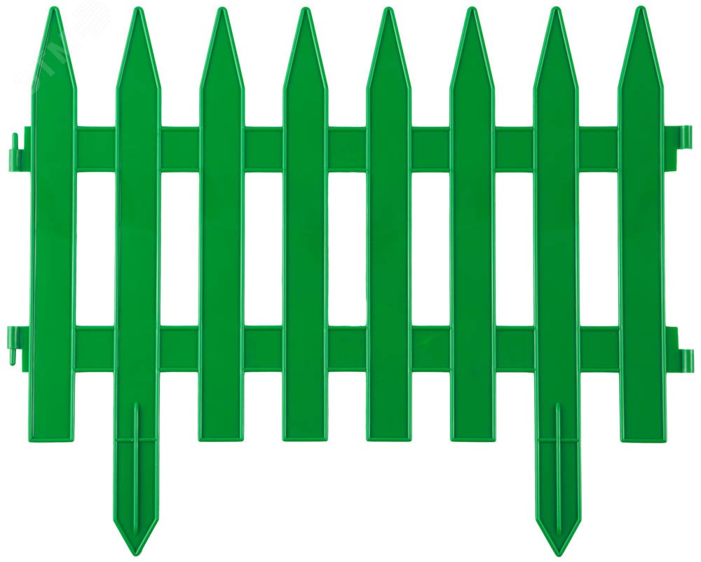 Забор декоративный »КЛАССИКА», 28×300см, зеленый