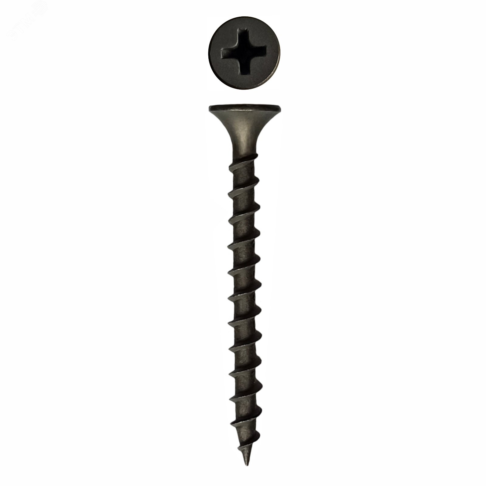 Саморез ГКД 3,5х41 (12х500 шт) фосфатир. (короб) Rizzel