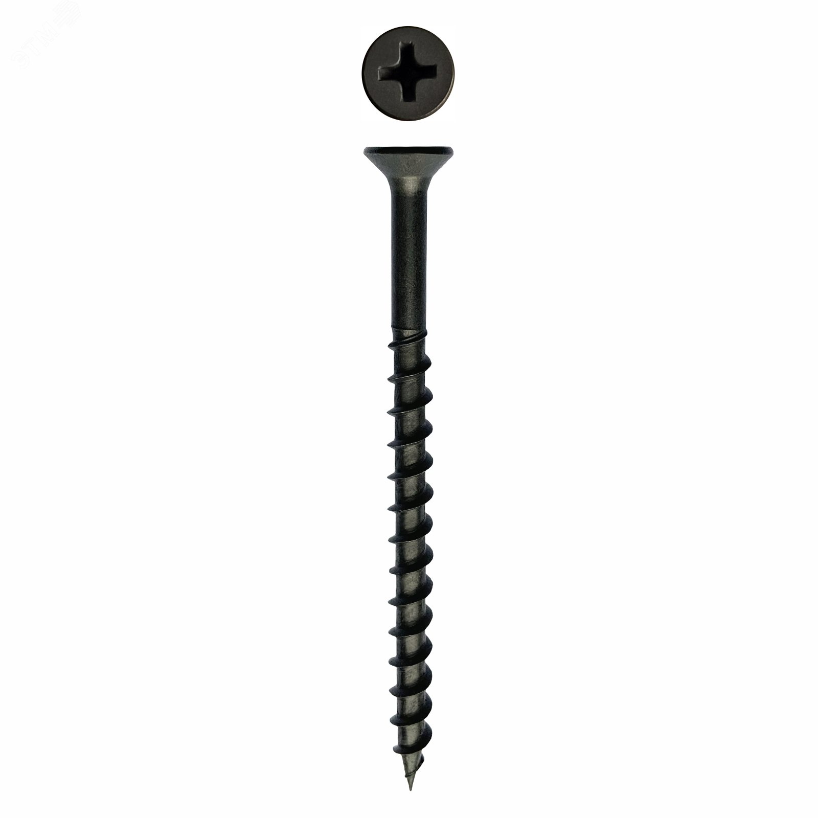 Саморез ГКД 3,8х65 (12х250 шт) фосфатир. (короб) Rizzel