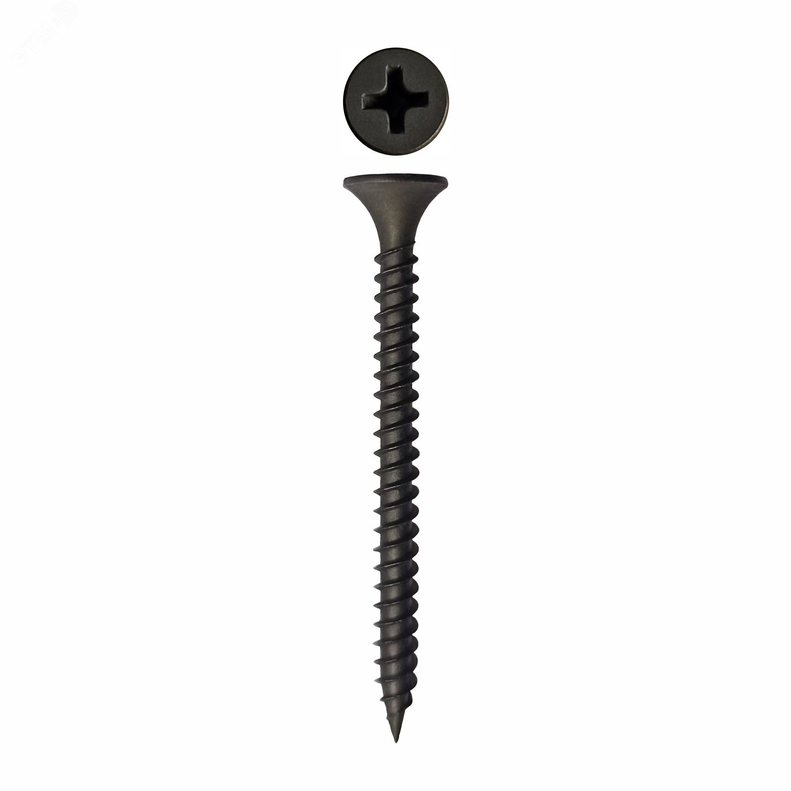 Саморез ГКМ 3,5х41 (12х500 шт) фосфатир. (короб Rizzel)