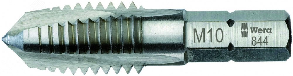 Насадка-метчик однопроходный 844/1 хвостовик 1/4 C 6.3 10 x 40 мм