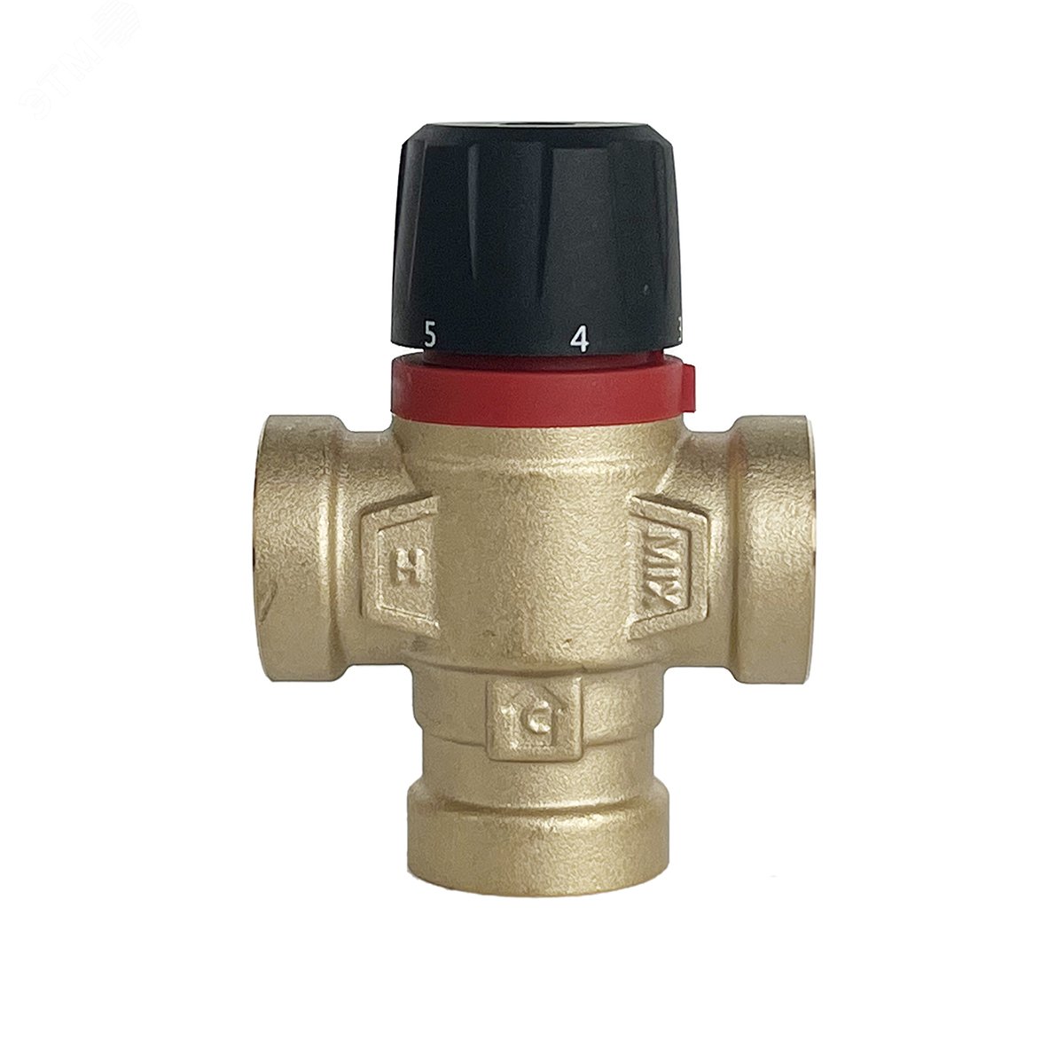 Клапан термостатический VTS3, 35-60 (DN20, Kvs1.6, PN10, ВР 3/4′, ГВ-СО)
