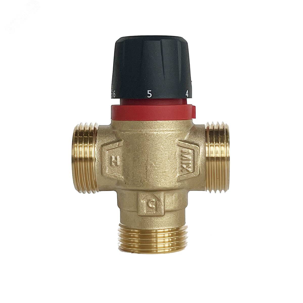 Клапан термостатический VTS3, 35-60 (DN25, Kvs1.6, PN10, НР 1′, ГВ-СО)