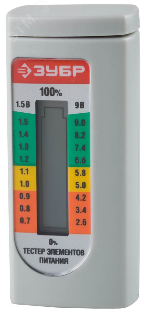 Тестер уровня заряда батарей для элементов питания ААА, АА, С, D, LR44, 6LR61(корунд)