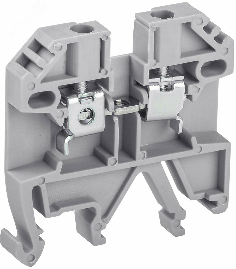 Купить Клемма винтовая КВИ-2,5мм2 серая IEK в Казани Клемма винтовая КВИ-2,5мм2 серая IEK