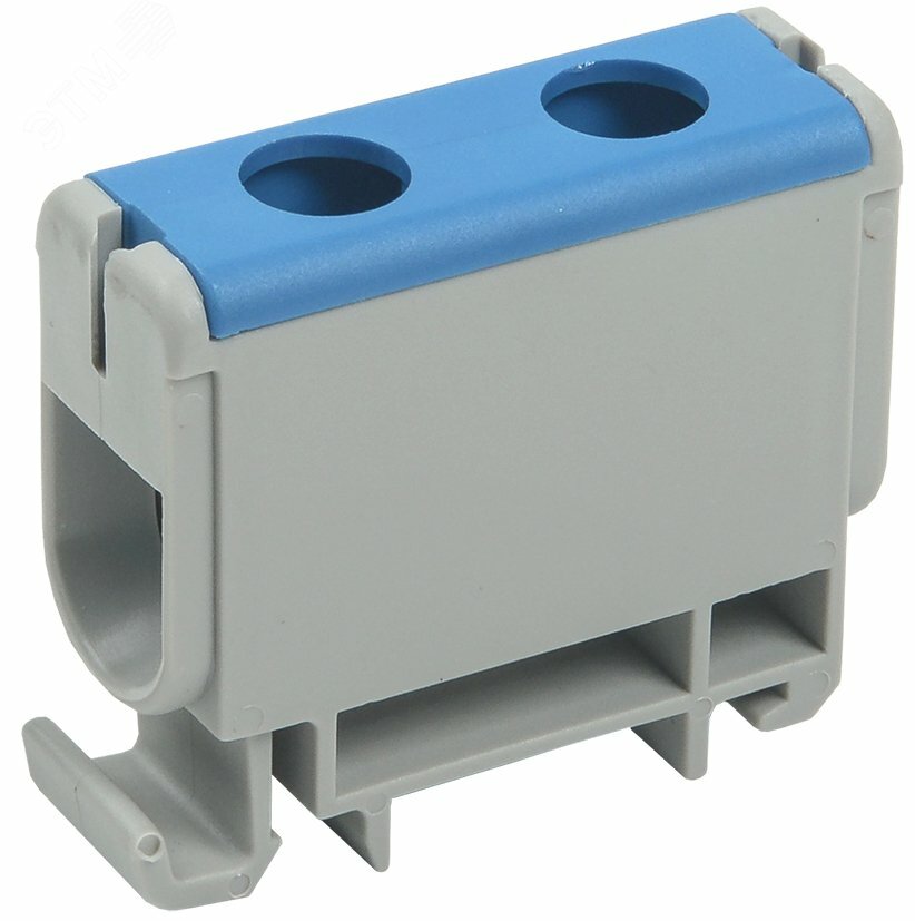 Купить Клемма вводная силовая КВС 6-50 кв.мм. синяя в Казани Клемма вводная силовая КВС 6-50 кв.мм. синяя