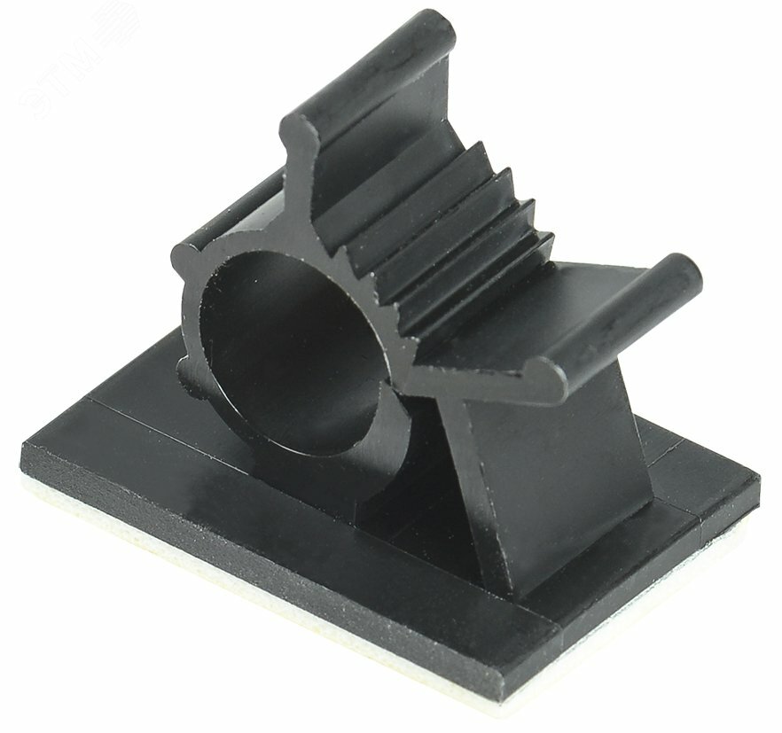 Купить Клипса самоклеящаяся КС-10 черная (24 шт) IEK в Казани Клипса самоклеящаяся КС-10 черная (24 шт) IEK