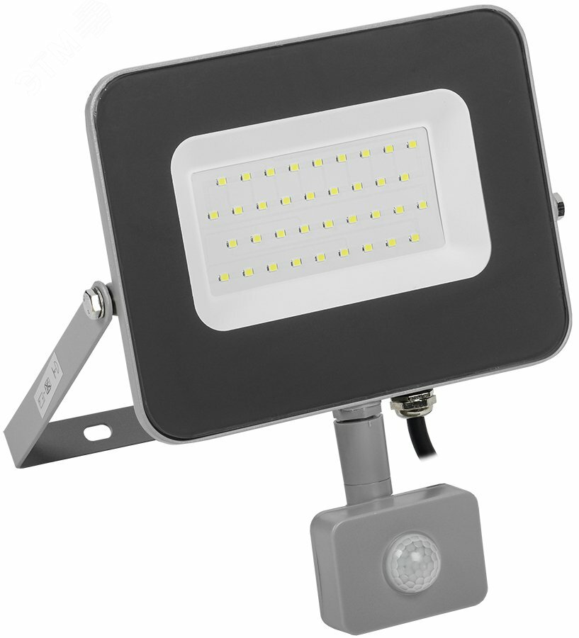 Купить Прожектор светодиодный ДО-30w с ИК датчиком 6500К 2400Лм IP44 в Казани Прожектор светодиодный ДО-30w с ИК датчиком 6500К 2400Лм IP44