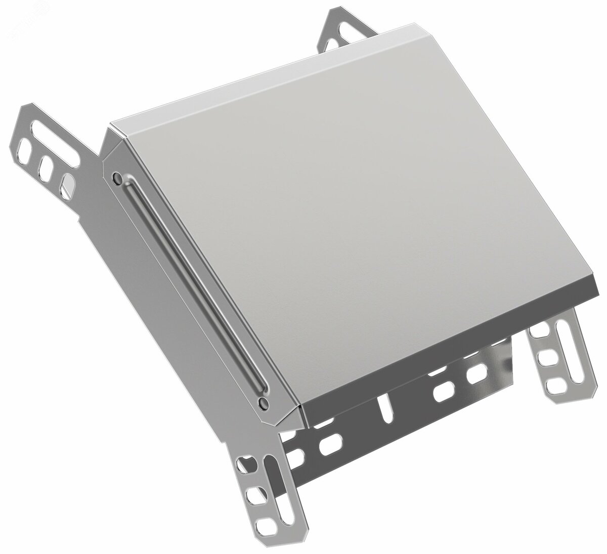 Купить Поворот на 45 градусов вертикальный внешний 50×200 в Казани Поворот на 45 градусов вертикальный внешний 50×200