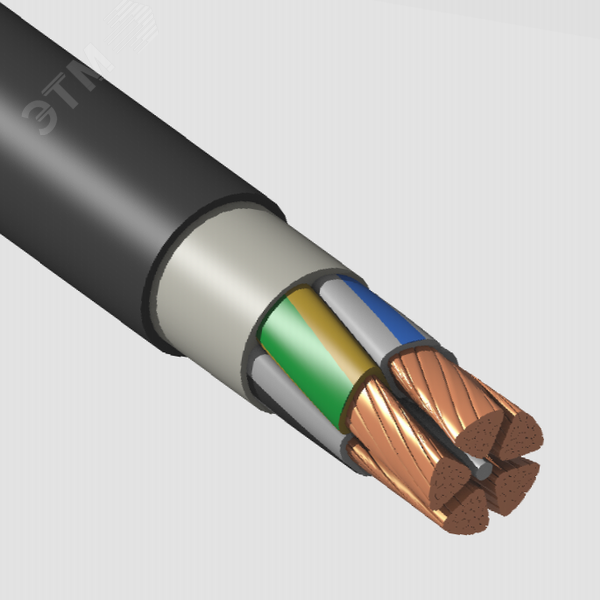 Кабель силовой ВВГнг(A)-LS 5х120мс(N, PE) — 1 ТРТС