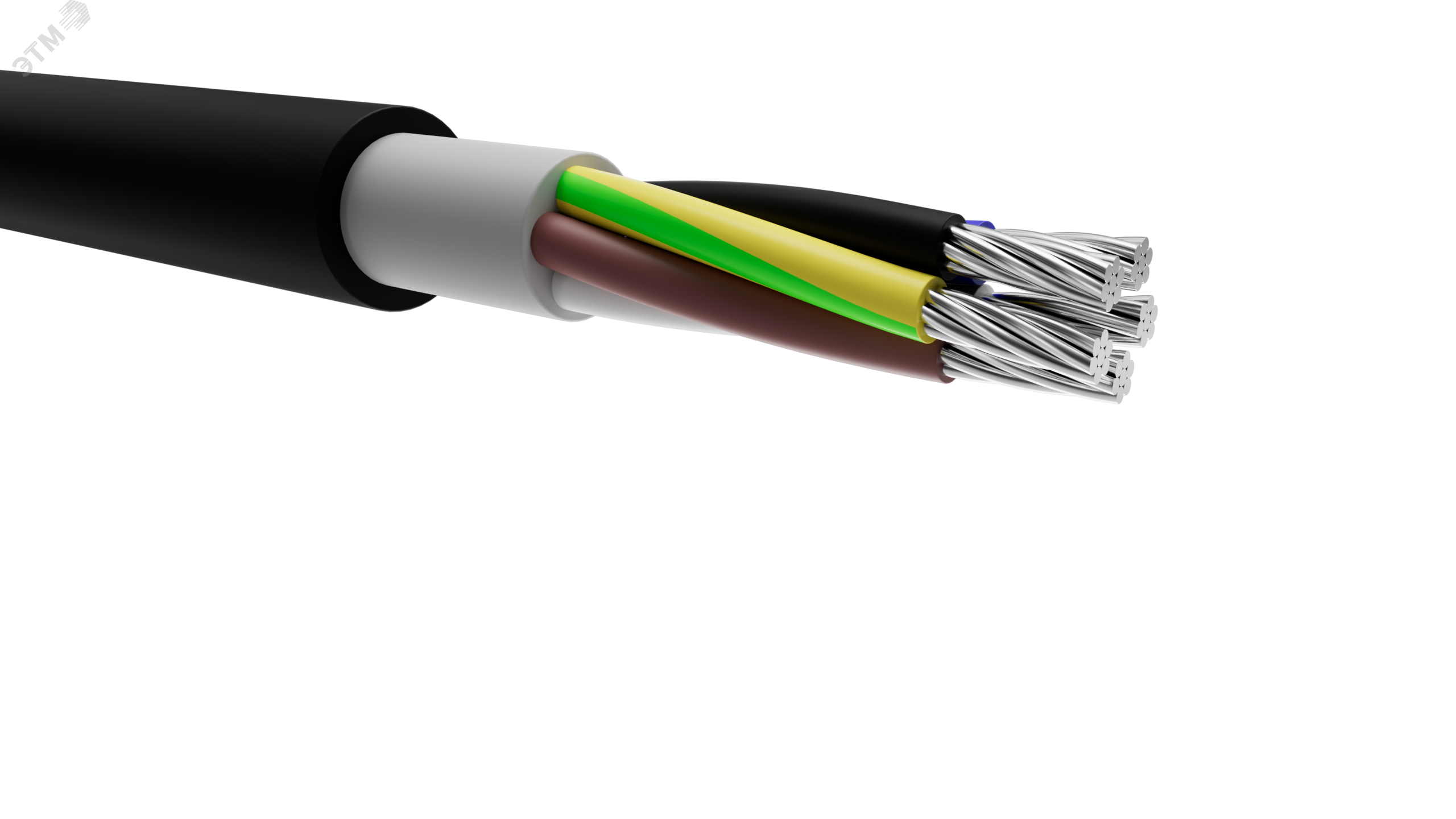 Кабель силовой АВВГнг(A)-LS 5х25мк-0,66(N.PE) ТРТС