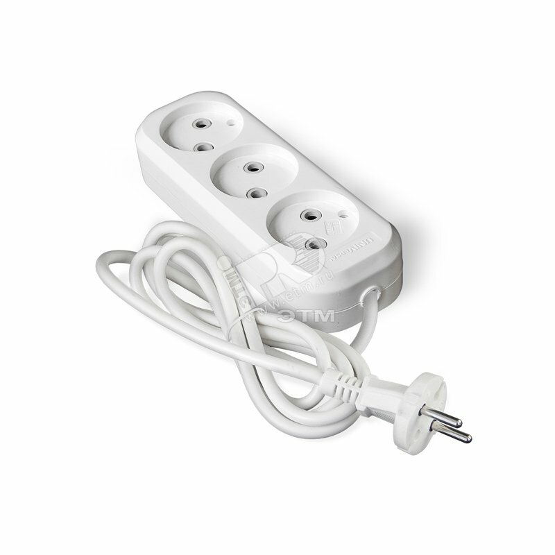 Купить Удлинитель У6011 3х2м в Казани Удлинитель У6011 3х2м