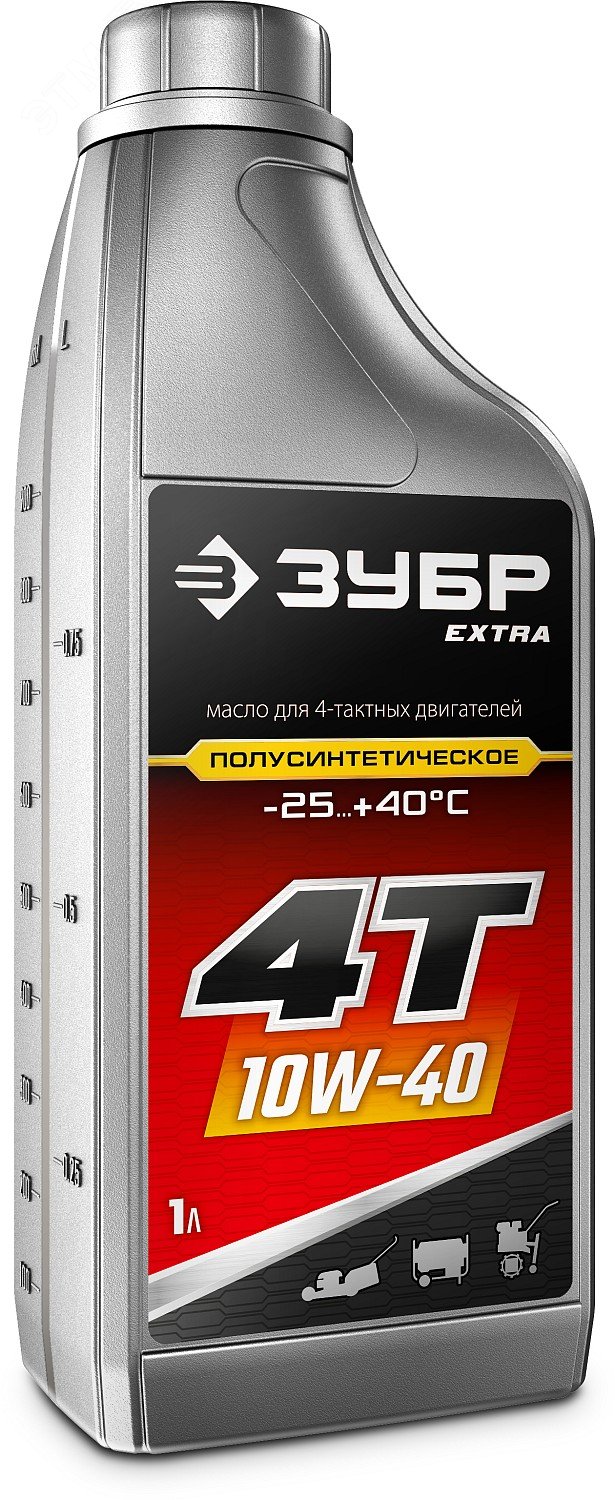 Полусинтетическое масло для 4-тактных двигателей EXTRA 4Т-10W40, 1 л