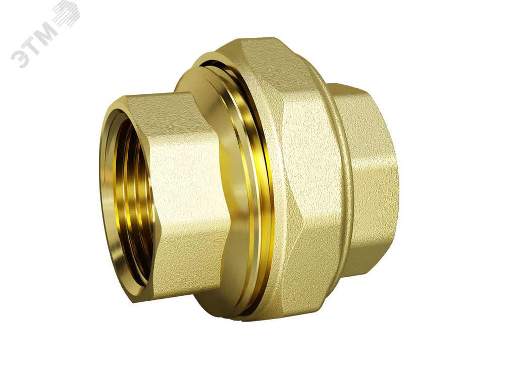 Муфта разъемная (американка) DZ25 (1′) ВР/ВР латунь