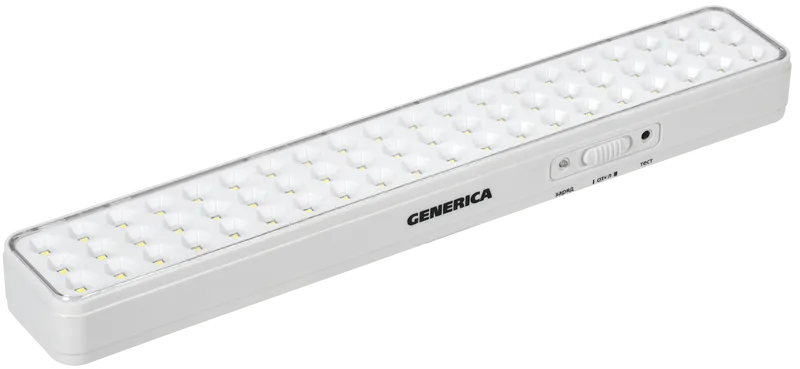 Светильник аккум. ДБА 1060 непост. 60LED 6ч 6Вт   GENERICA