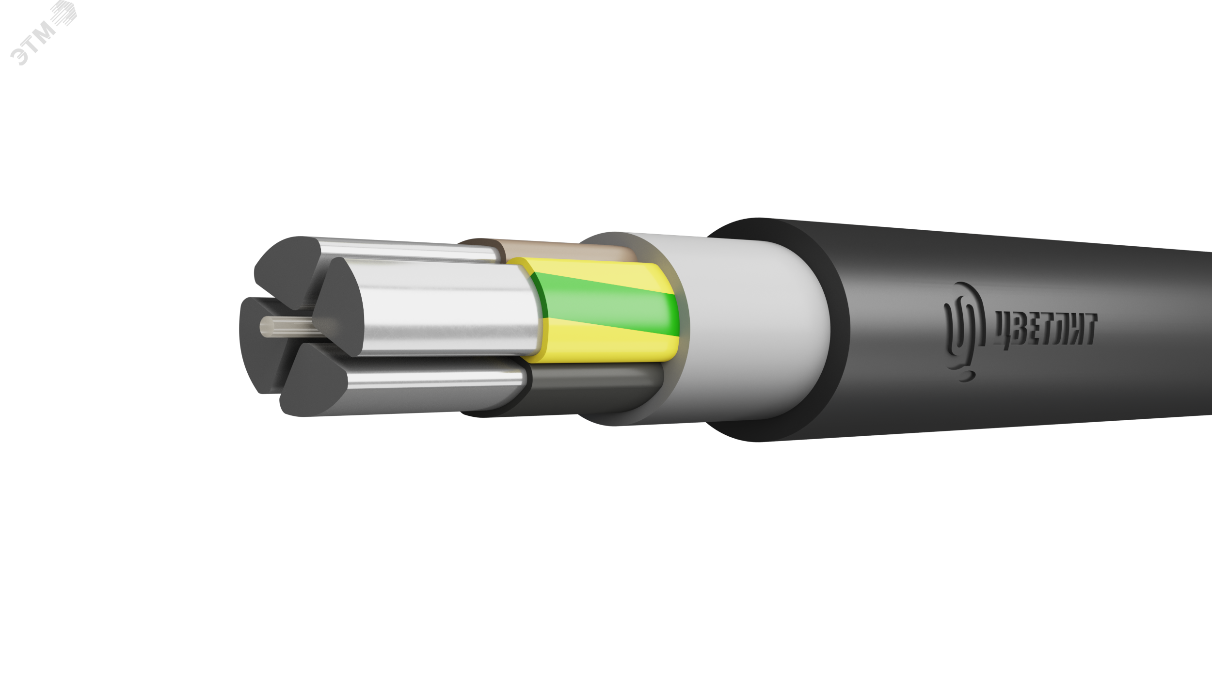 Кабель силовой АВВГнг(А)-LS 4х70ос(N)-1 ТРТС