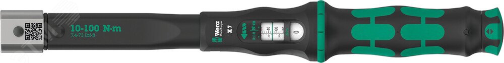 Ключ динамометрический  для сменных инструментов, 10-100 Нм, Click-Torque X 7