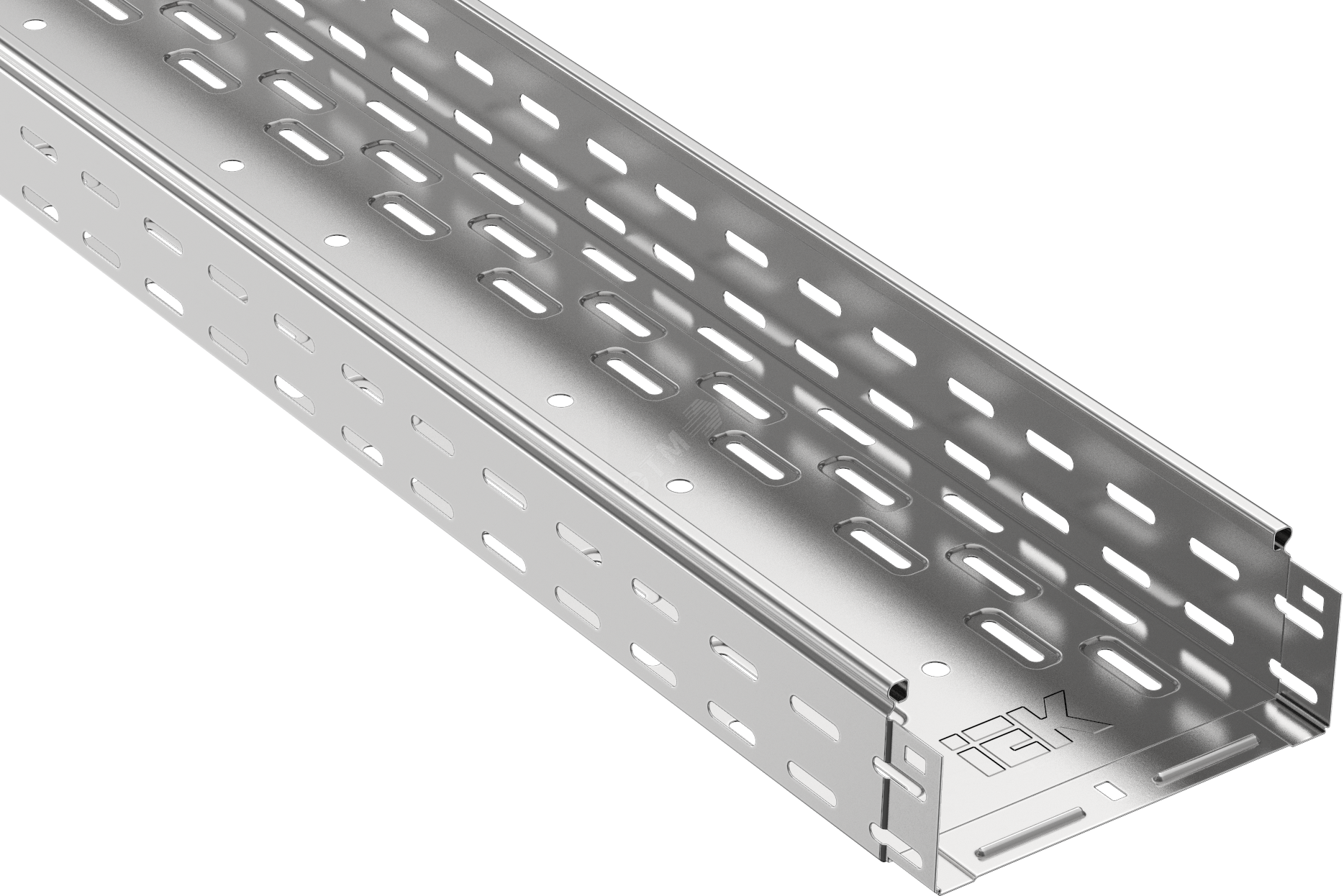 Лоток перфорированный 80х300х3000-1.0