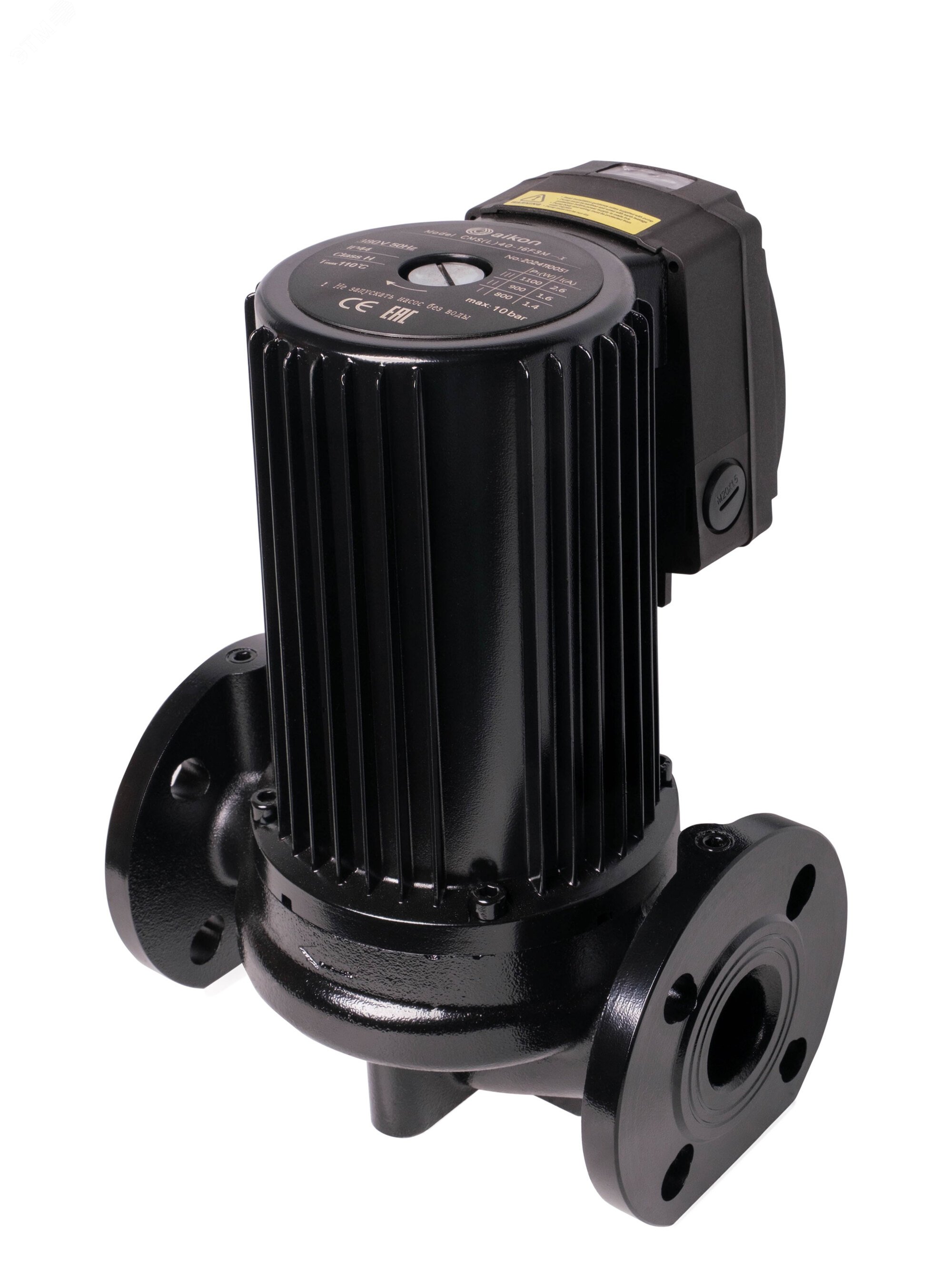 Насос циркуляционный CMS(L)40-16F3M-I, 800/900/1100 Вт, фланец, 3х380 В, 3 скорости