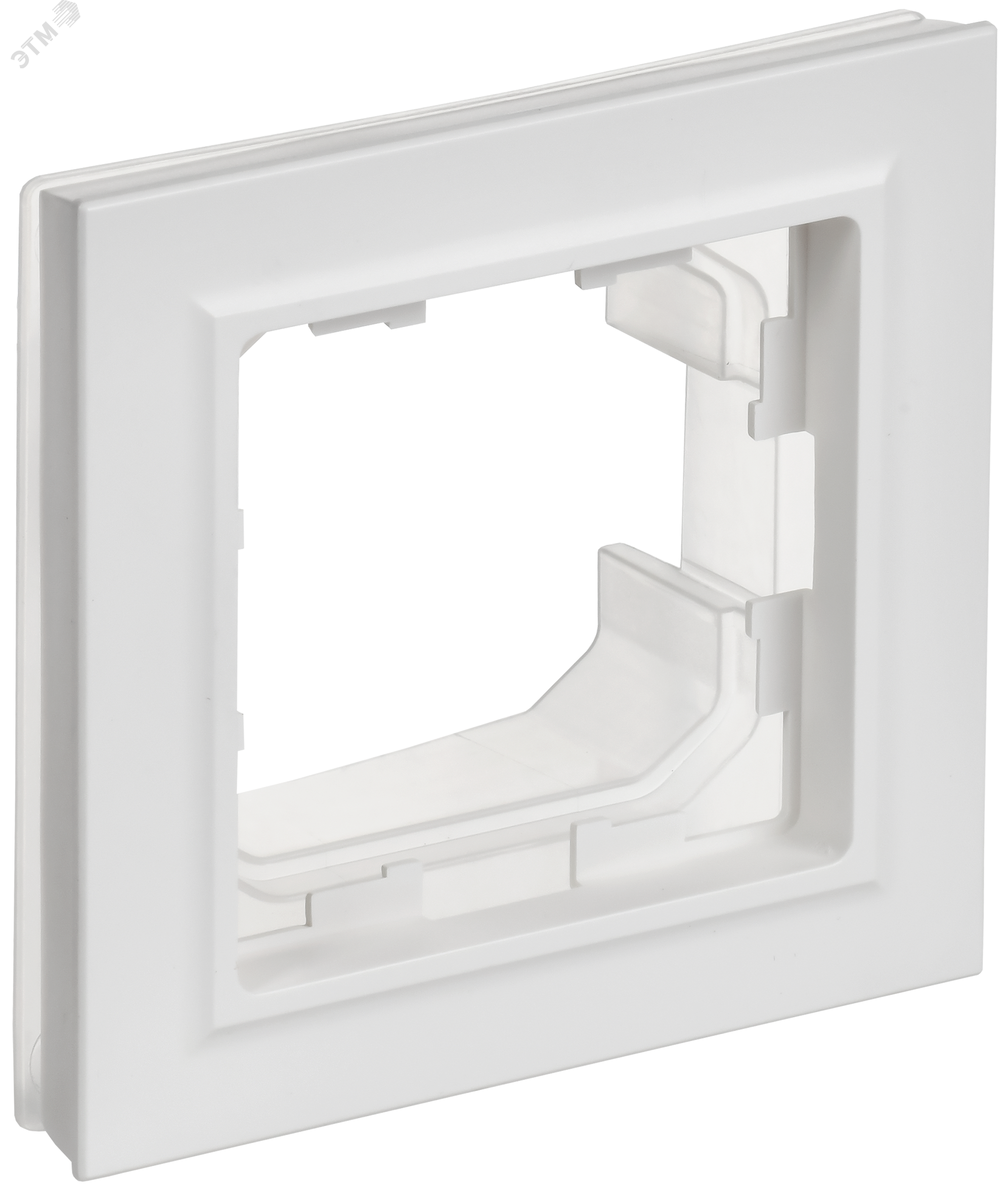 BRITE Рамка 1-местная IP44 РУ-1-БрАБ-44 арктический белый IEK