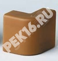 Угол внешний AEM 25×17 коричневый In-liner