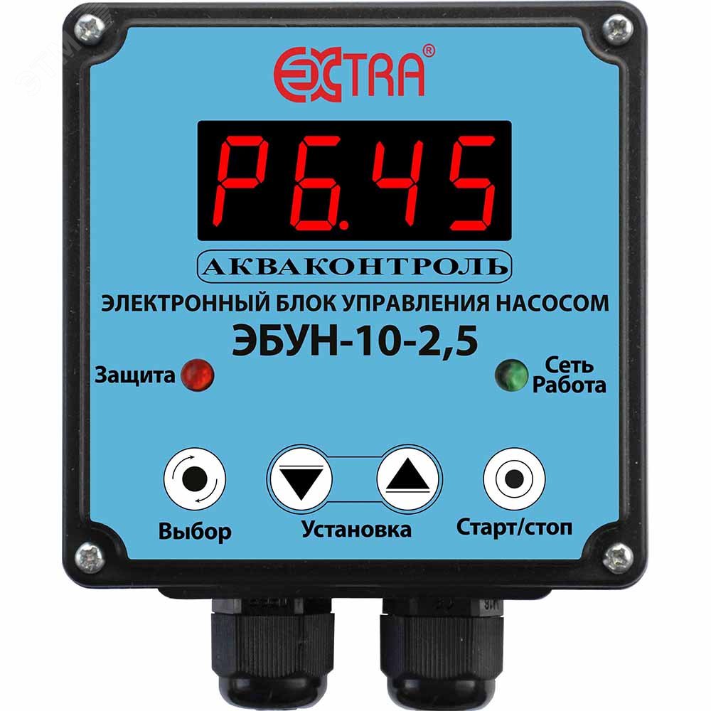 Электронный блок управления насосом с плавным пус ом ЭБУН-6Д-4.0-85-10