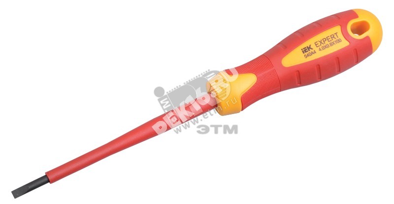 Отвертка крестовая Expert Pz2х100мм 1000В IEK
