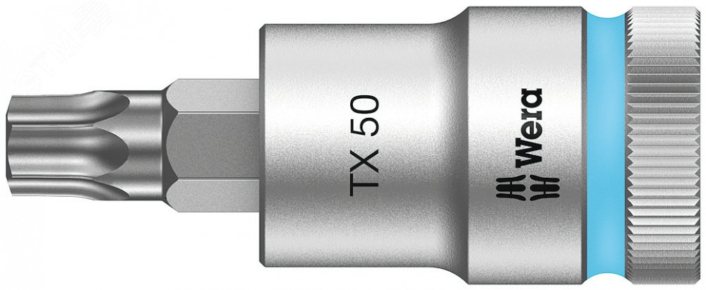 Головка торцевая со вставкой 8767 C HF TORX Zyklop DR 1/2 с фиксацией крепежа TX 50 x 60 мм