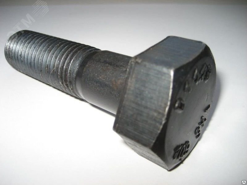 Болт М24х130 ГОСТ Р 52644-2006 неполная резьба класс прочности 10.9