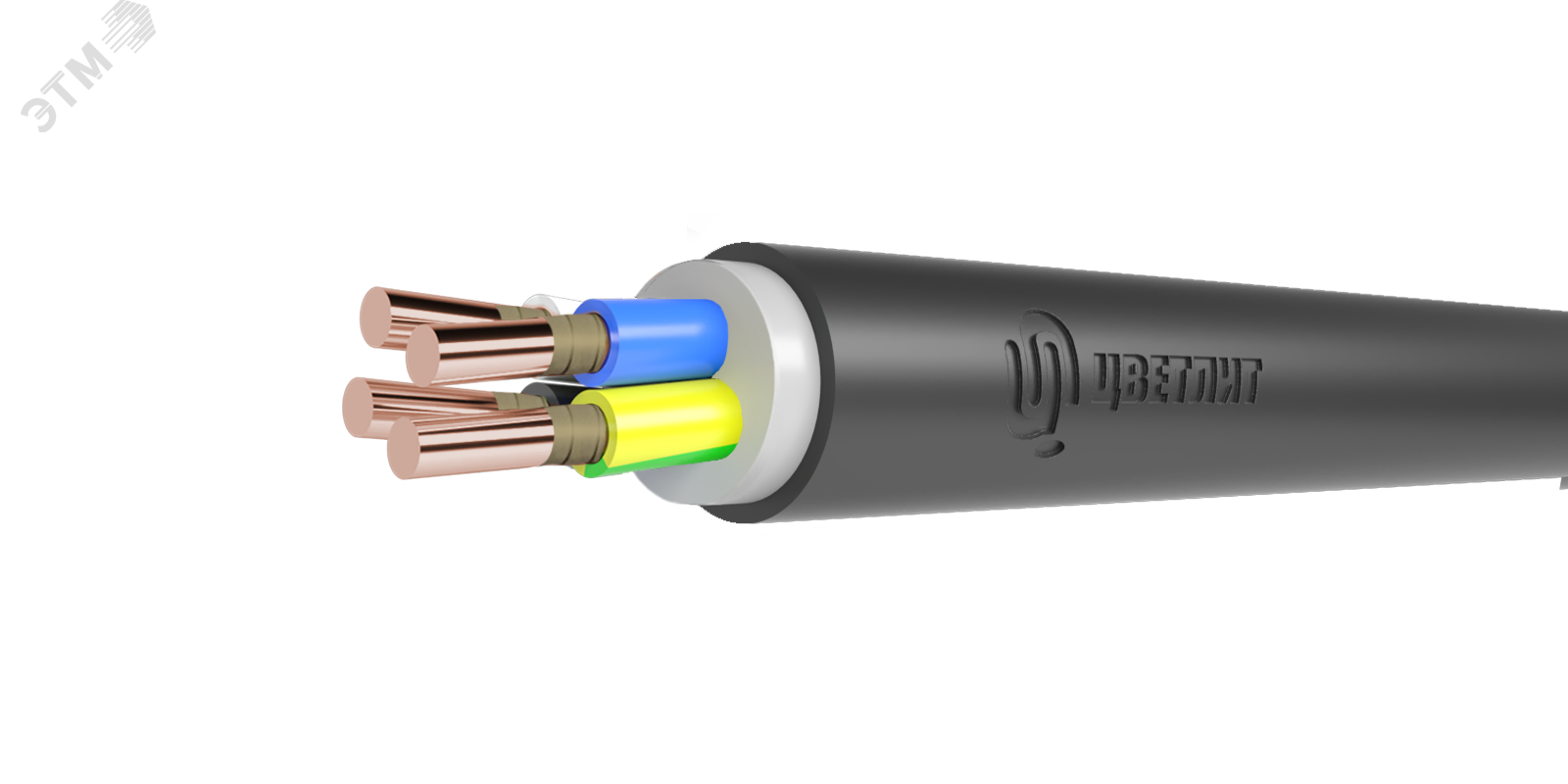 Кабель силовой ВВГнг(А)-FRLS 4х6ок(N)-0.66 ТРТС