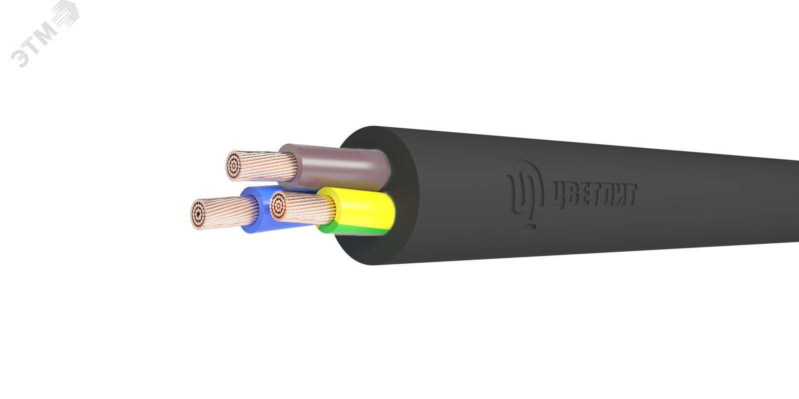 Кабель силовой КГТП-ХЛ 3х4(N.PE) 220/380-3 ТРТС