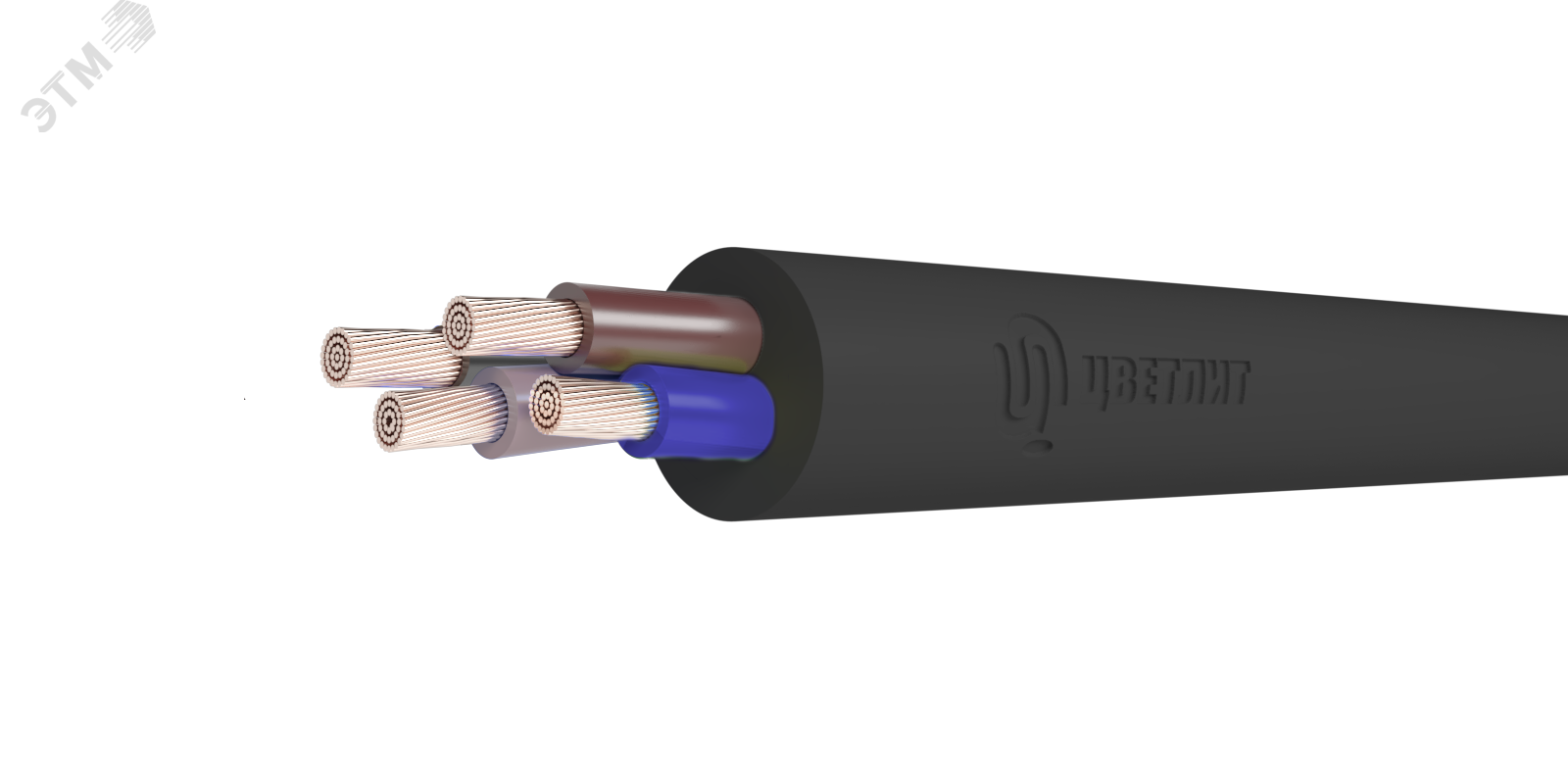 Кабель силовой КГ-ХЛ 4х4(N) 220/380-3 ТРТС