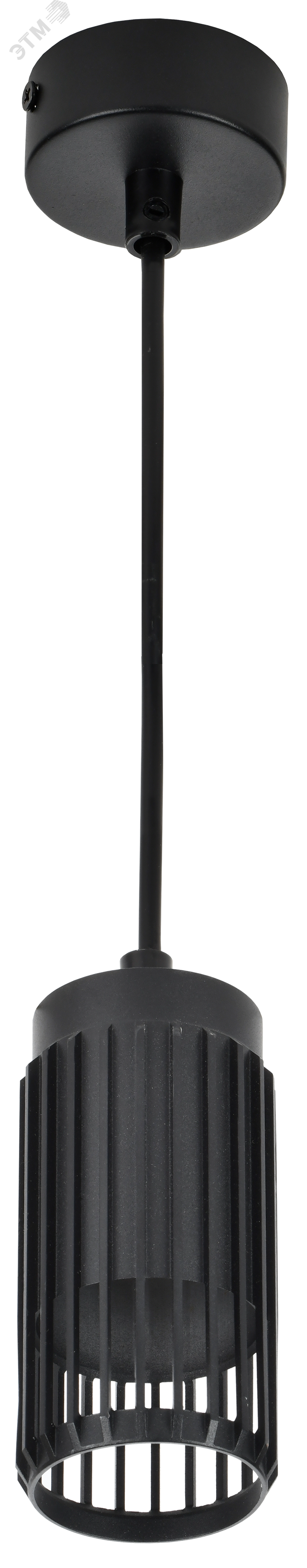 LIGHTING Светильник 4211 подвесной под лампу GU10 черный IEK