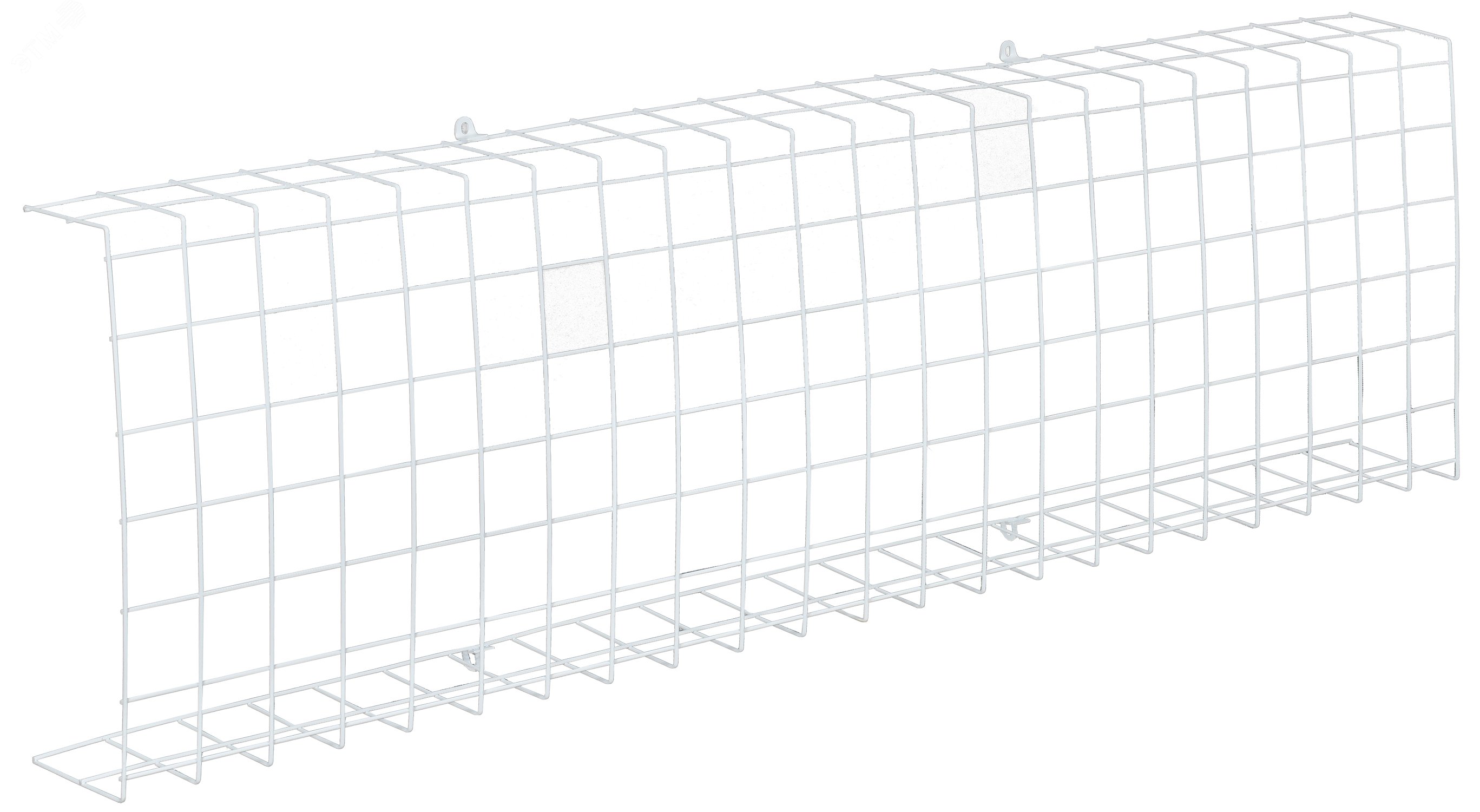 Решетка защитная для LED ДВО 1280х370х95мм белая