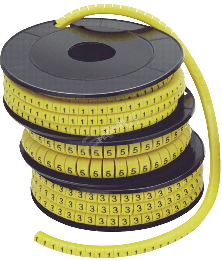 Кольцо маркировочное 1-2.5мм (3) МК 1000шт/ролл