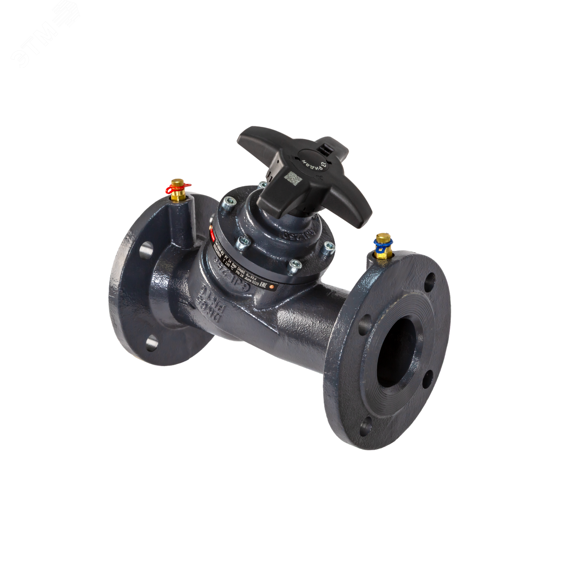 Ручной балансировочный клапан MNF-R2, фланцевый DN25, PN16, Tmax 130 °C