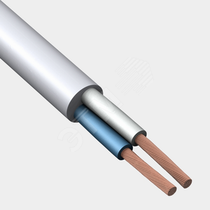 Купить Провод ПВС 2х4 белый ТРТС в Казани Провод ПВС 2х4 белый ТРТС