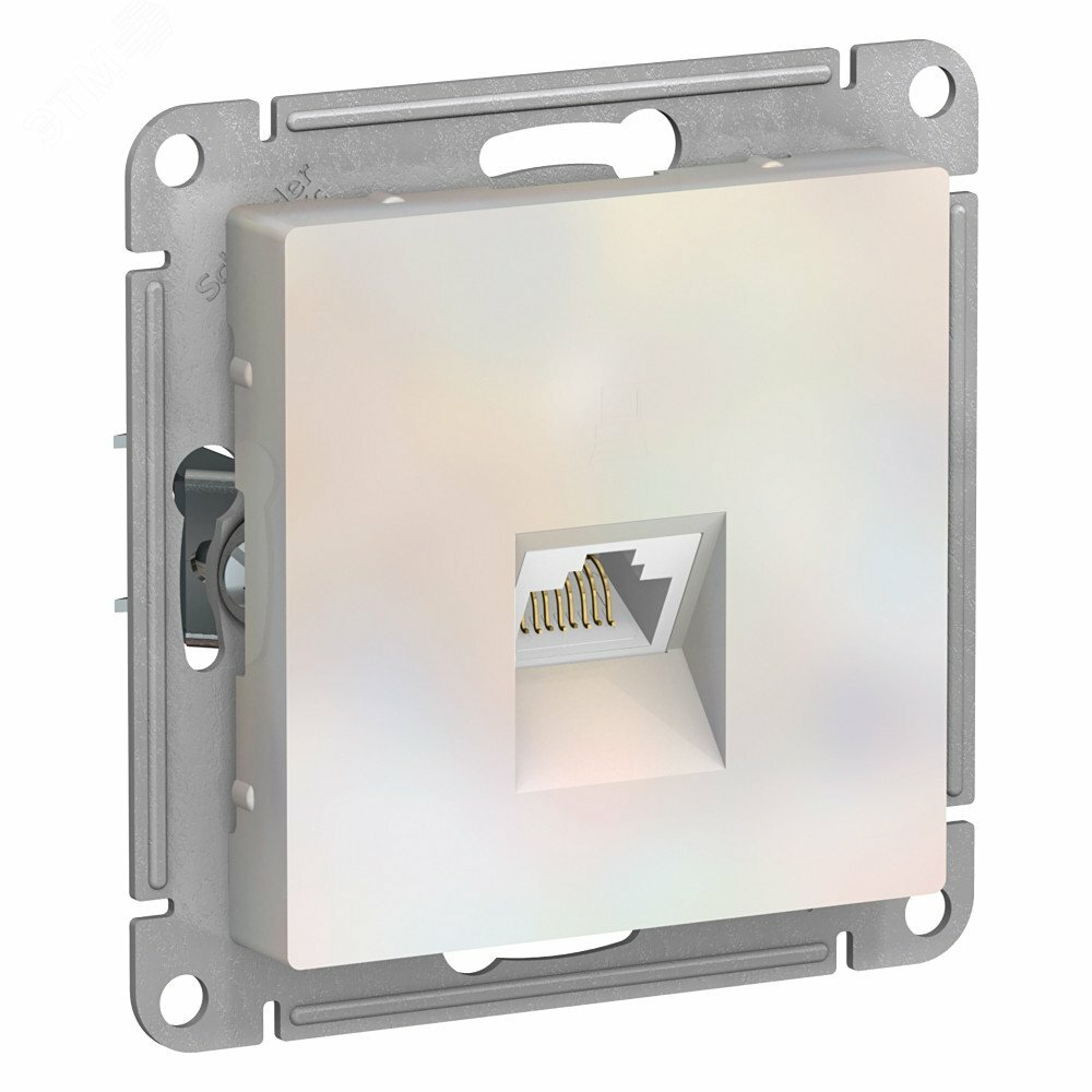 Купить ATLASDESIGN РОЗЕТКА компьютерная RJ45, кат. 6A, механизм, ЖЕМЧУГ в Казани ATLASDESIGN РОЗЕТКА компьютерная RJ45, кат. 6A, механизм, ЖЕМЧУГ