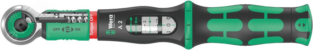 Ключ динамометрический, присоединительный шестигранник 1/4», 2-12 Нм, Safe-Torque A 2